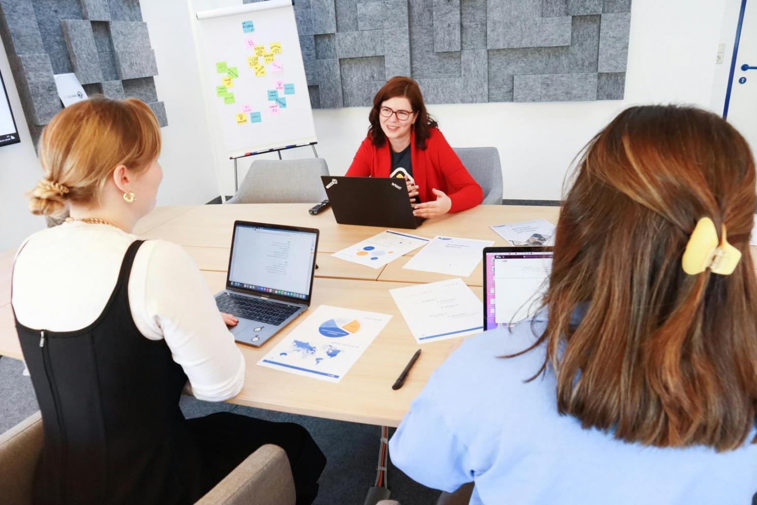 Close-up of strategic planning documents and analysis tools